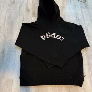 Black VVS Sp5der hoodie